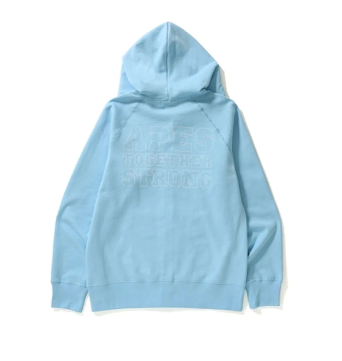 A Bathing Ape Full Zip Light Blue