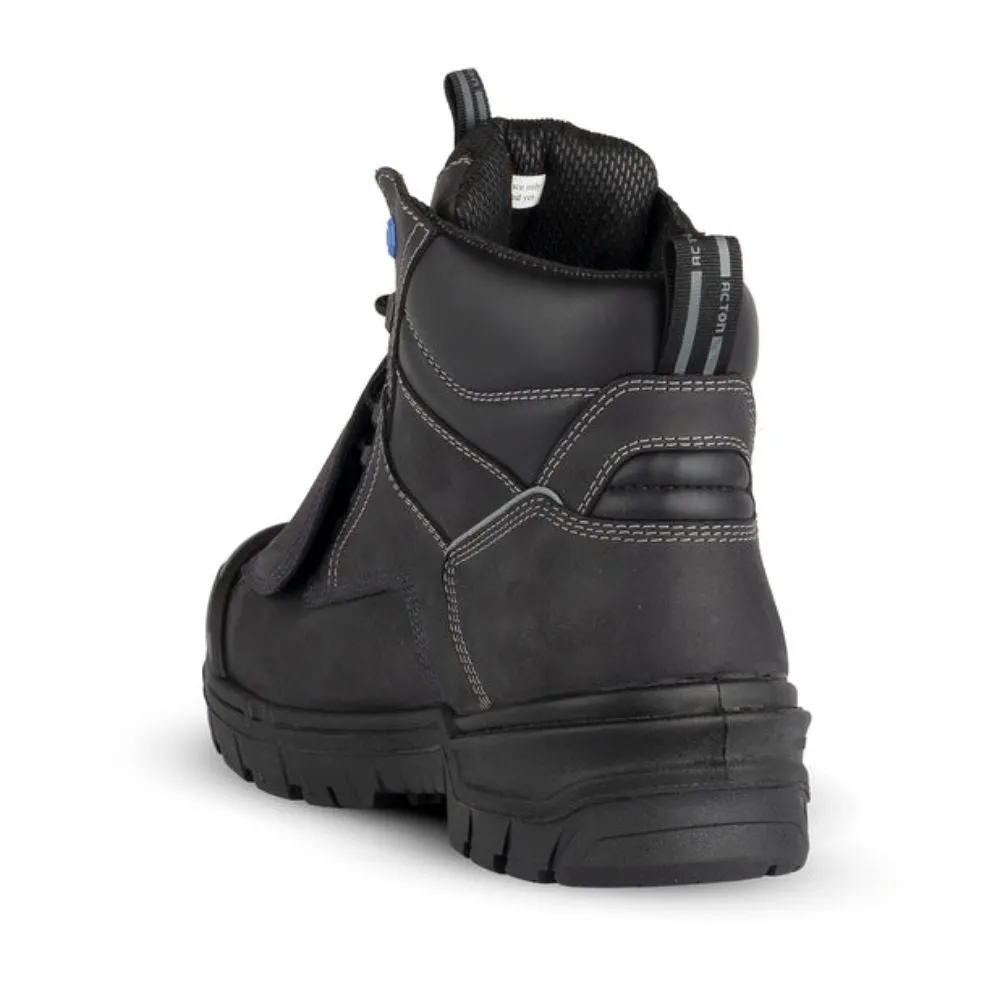 Acton G3G Unisex 6 Composite Toe Work Safety Boot with MET Guard 9211B-11 - Black