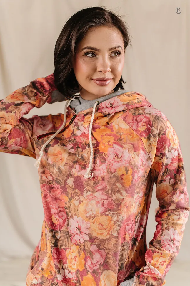 Ampersand Avenue - Doublehood Sweatshirt - Oopsie Daisy