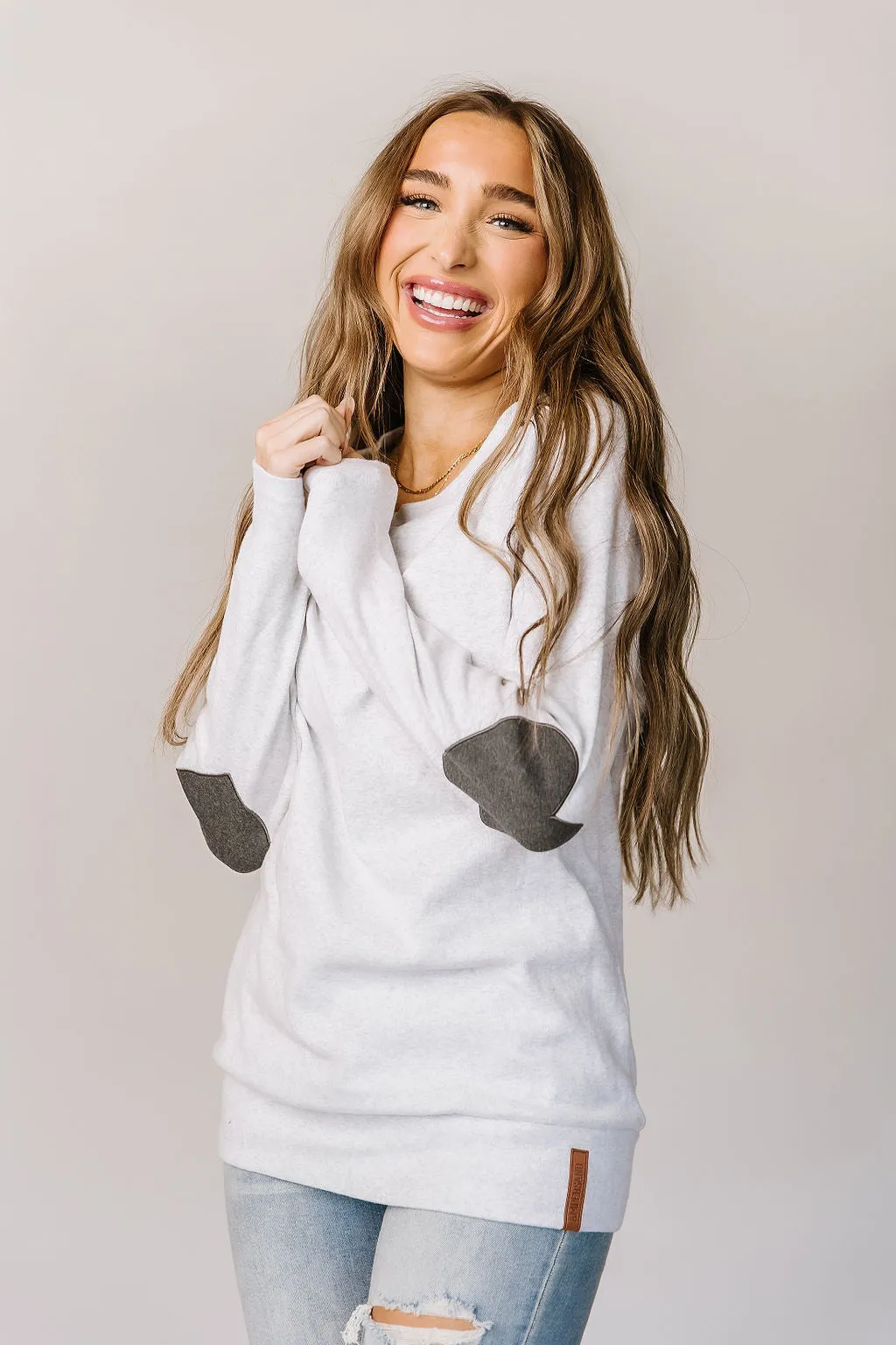 Love Bird Side Zip Pullover by Ampersand Avenue