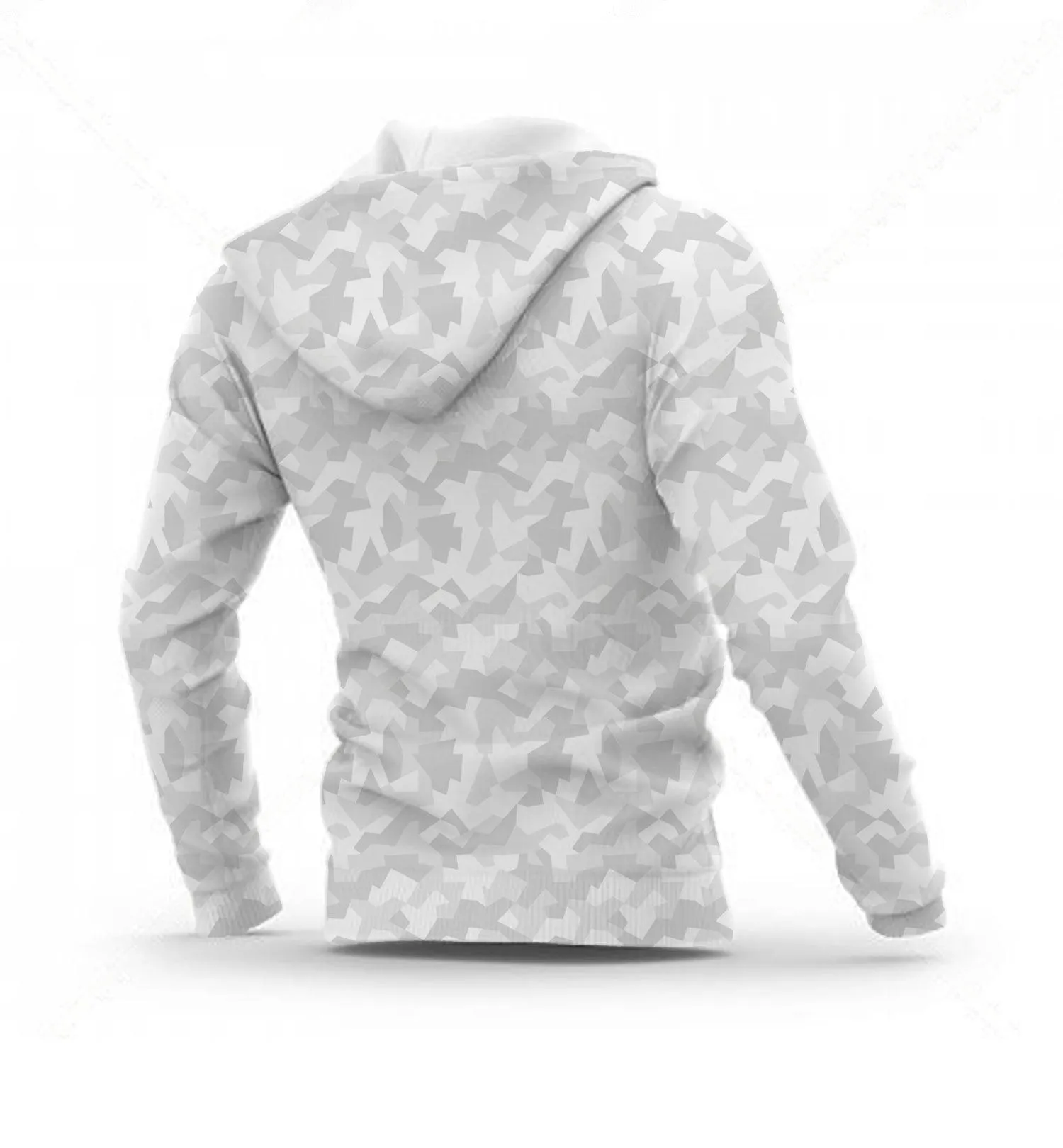 Arctic Frost White GymX Hoodie