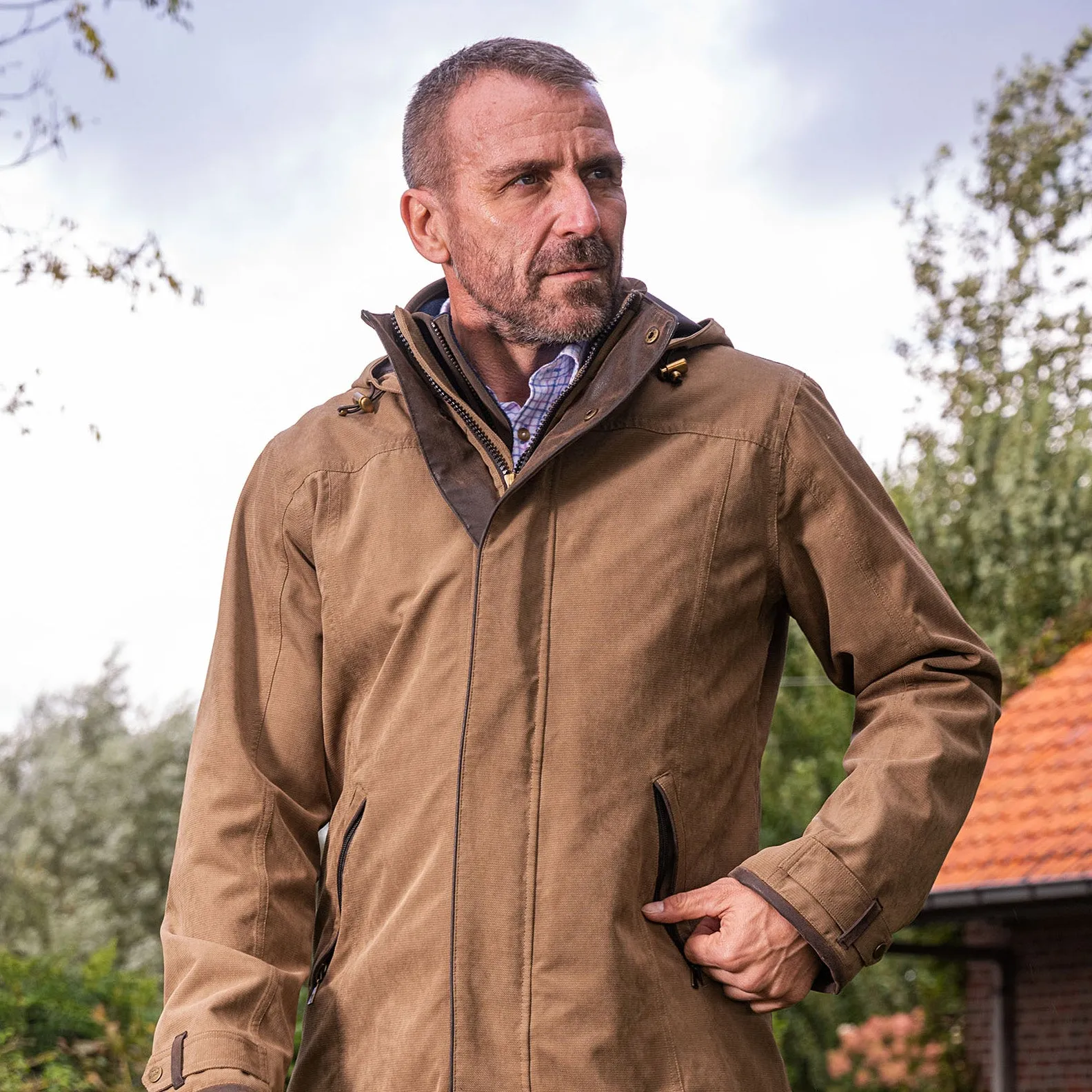 Baleno Livingstone Men's Drovers Coat