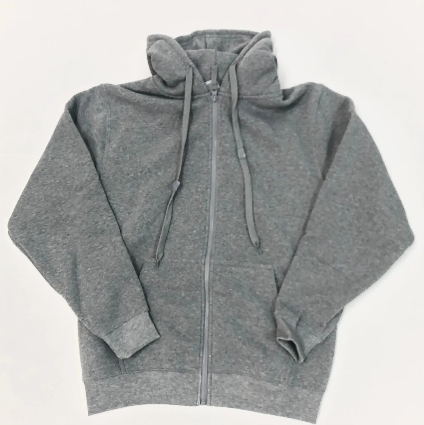 Basic Zip Up Fleece Hoodie Jacket (5 Colors)