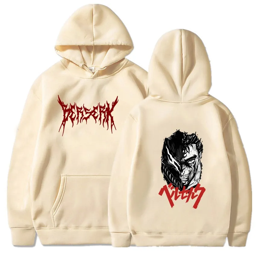 Berserk Guts Eye Devils Cool Anime Hoodie High Quality