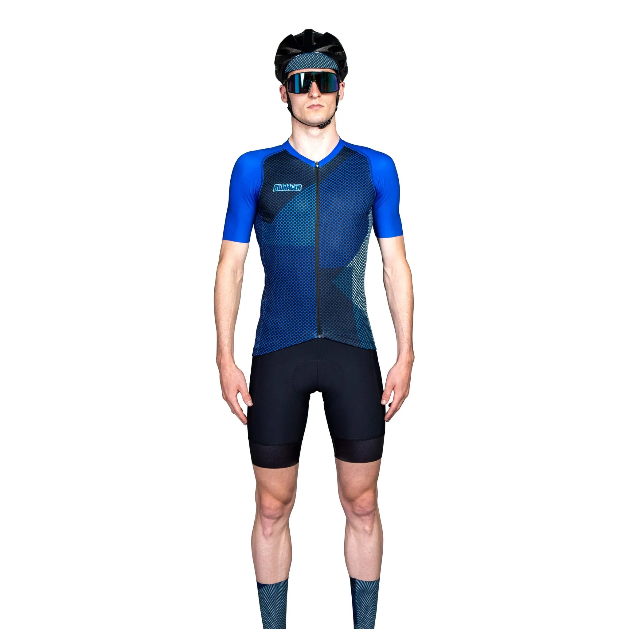 Bioracer Men's Spitfire Jersey - Blue Blitzz