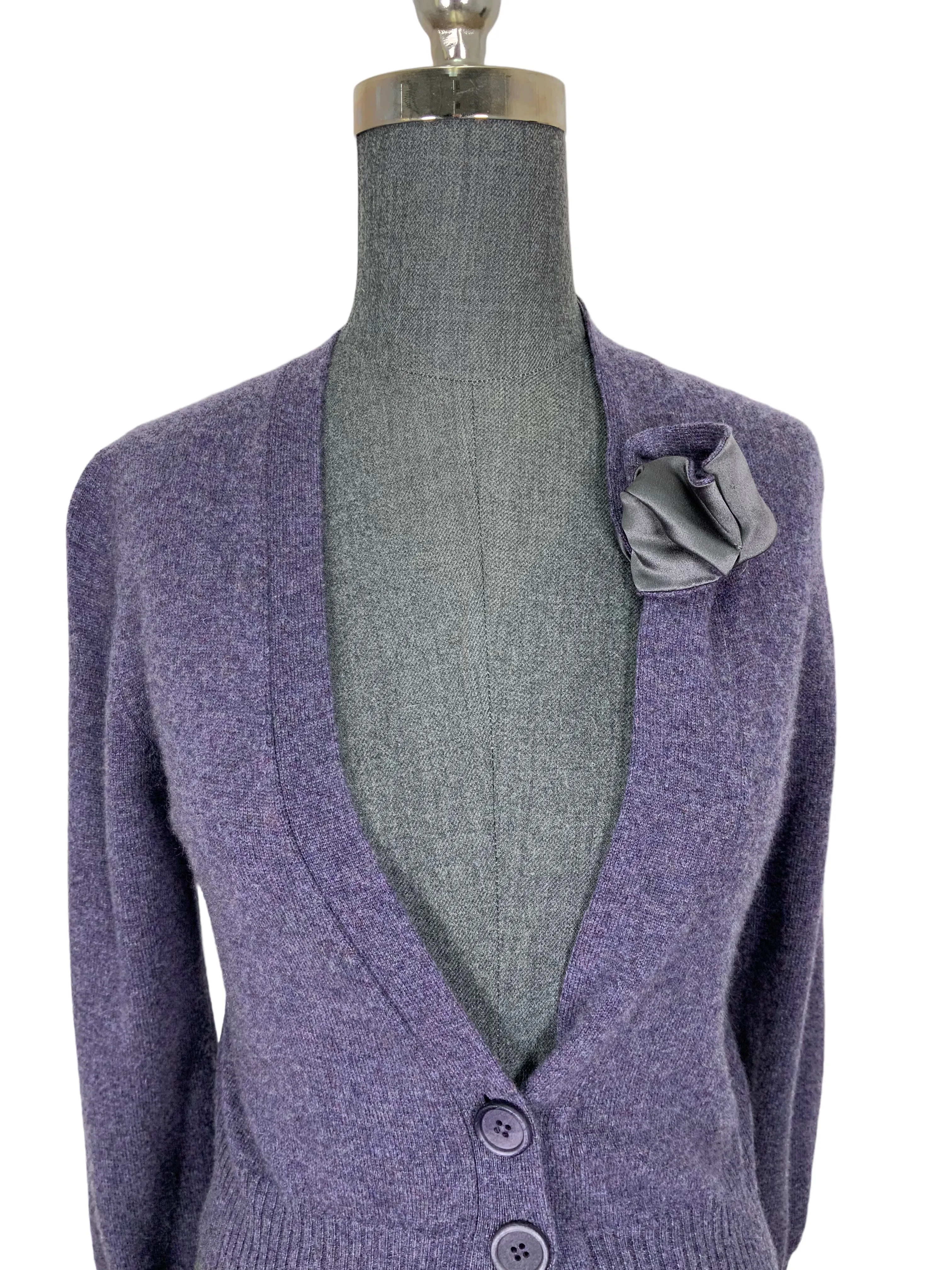 Brunello Cucinelli Cashmere Cardigan Cropped Sweater Size S