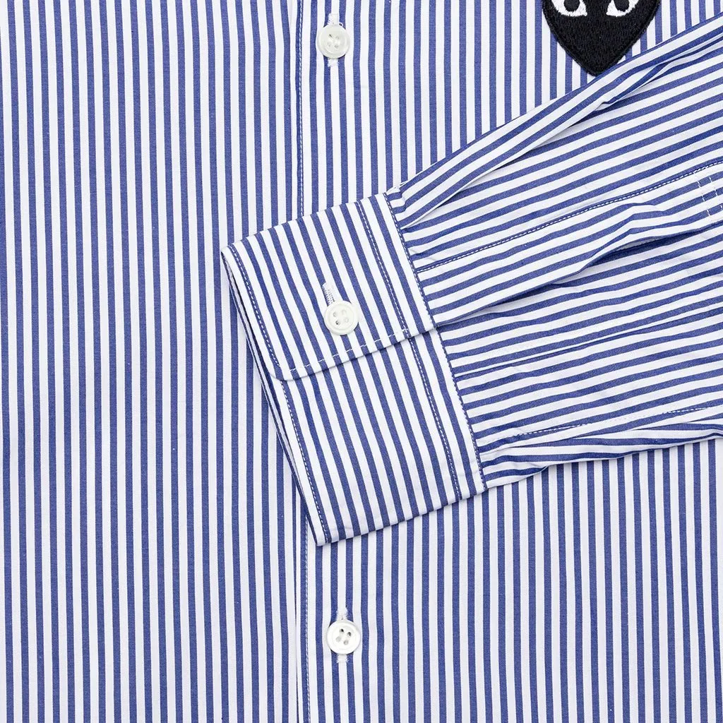 Button Down - Blue/White