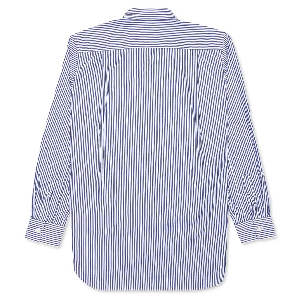 Button Down - Blue/White