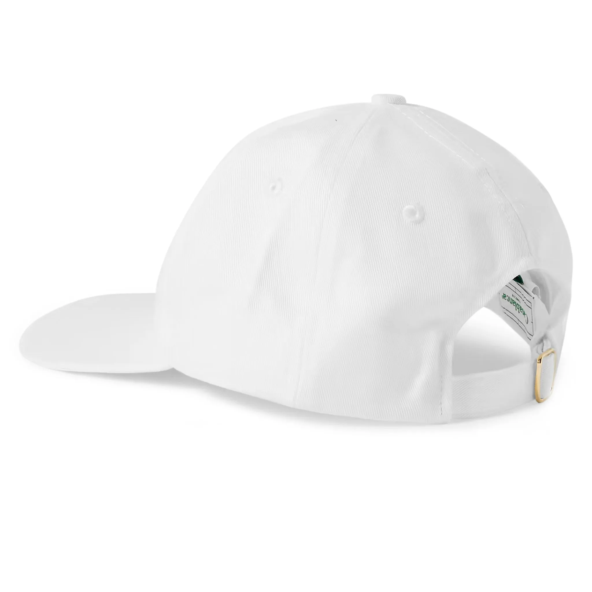 Casablanca Casa Sport Logo-Embroidered Cotton-Twill White Baseball Cap