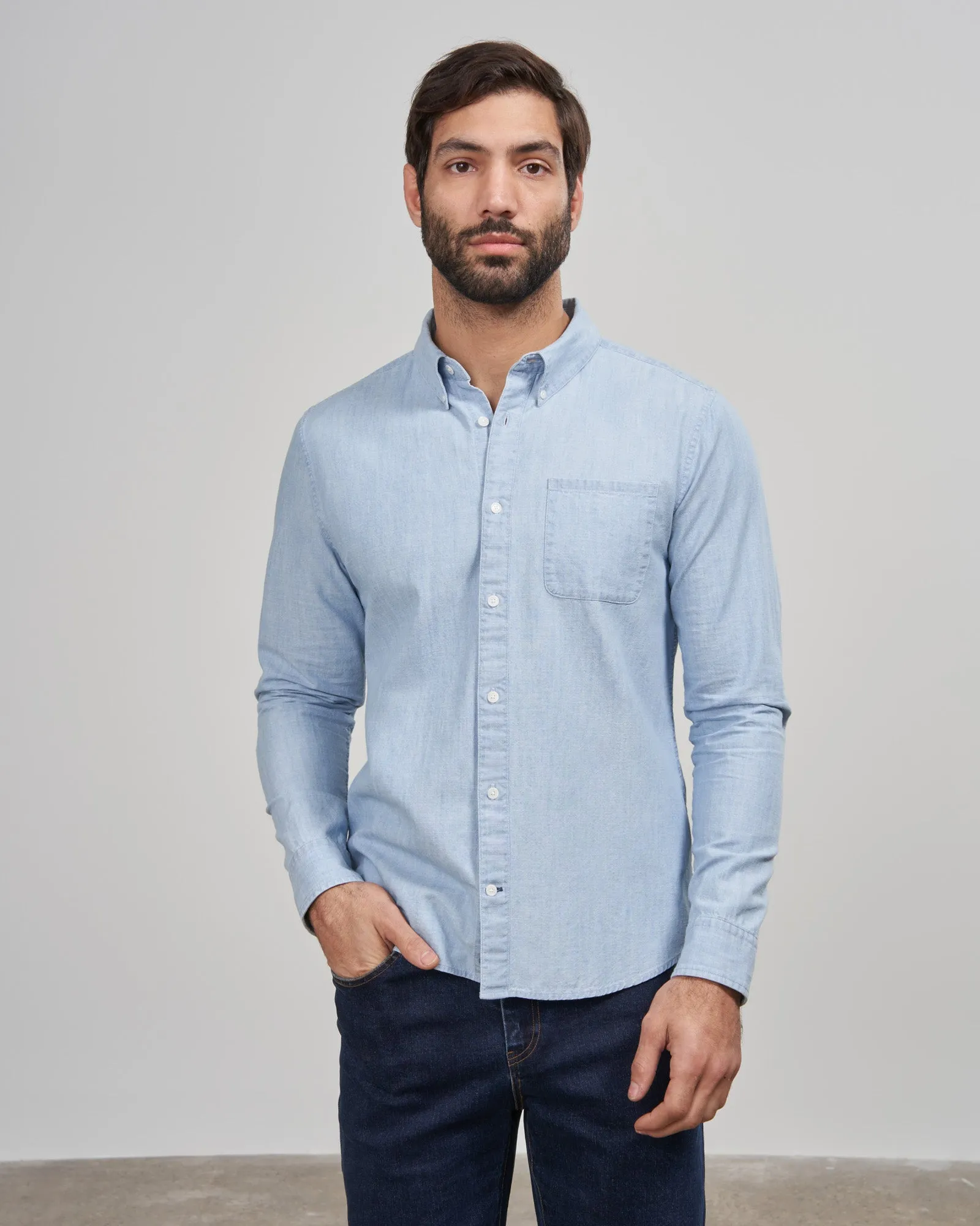 Chambray Button Down