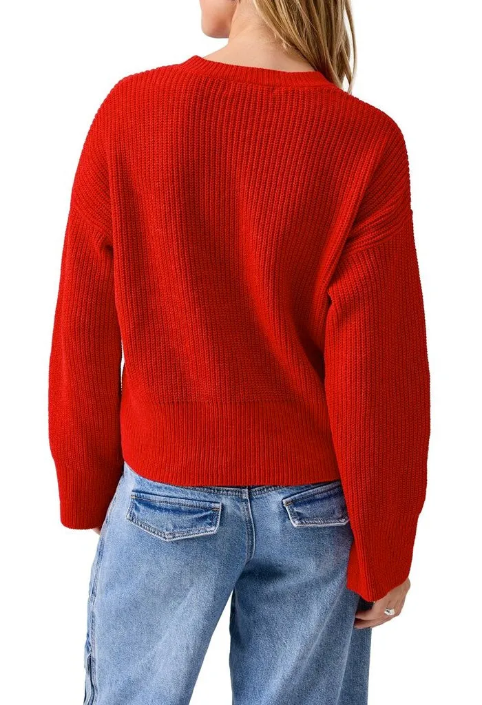 Chilly Out Chenille Sweater