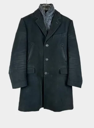 Coat With Incorporate Vest