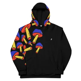 Colorful Mushroom Recycled Hoodie