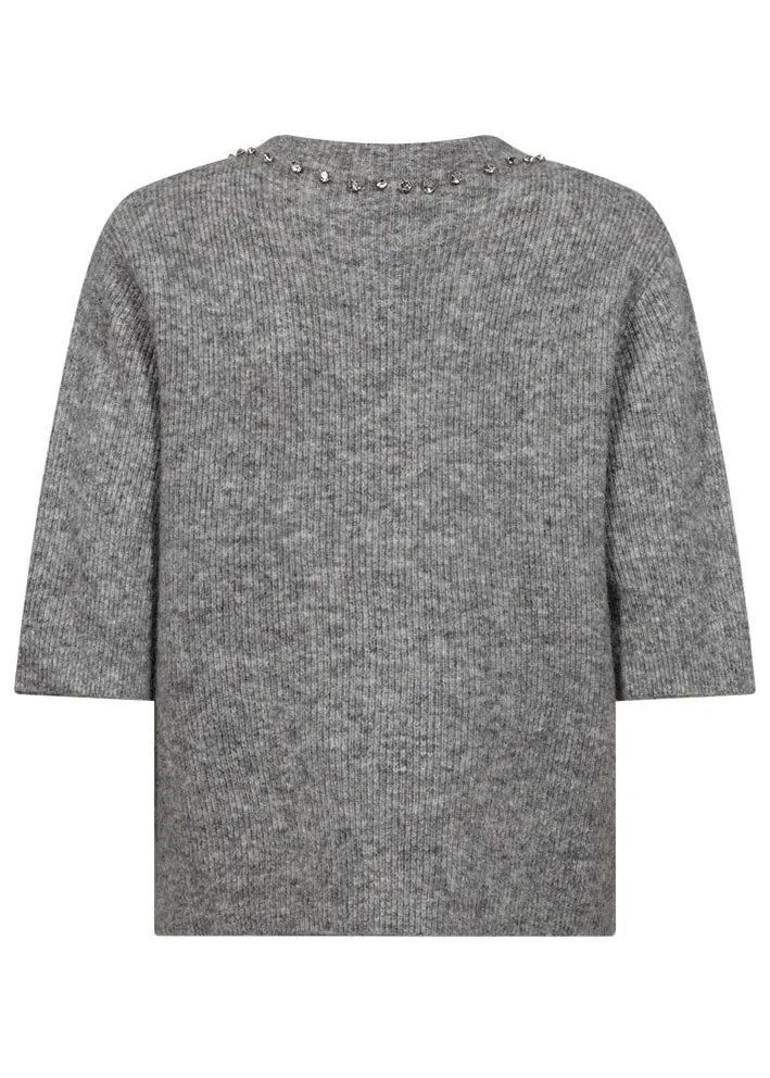 Copenhagen Muse Ibra Pullover - Grey Melange