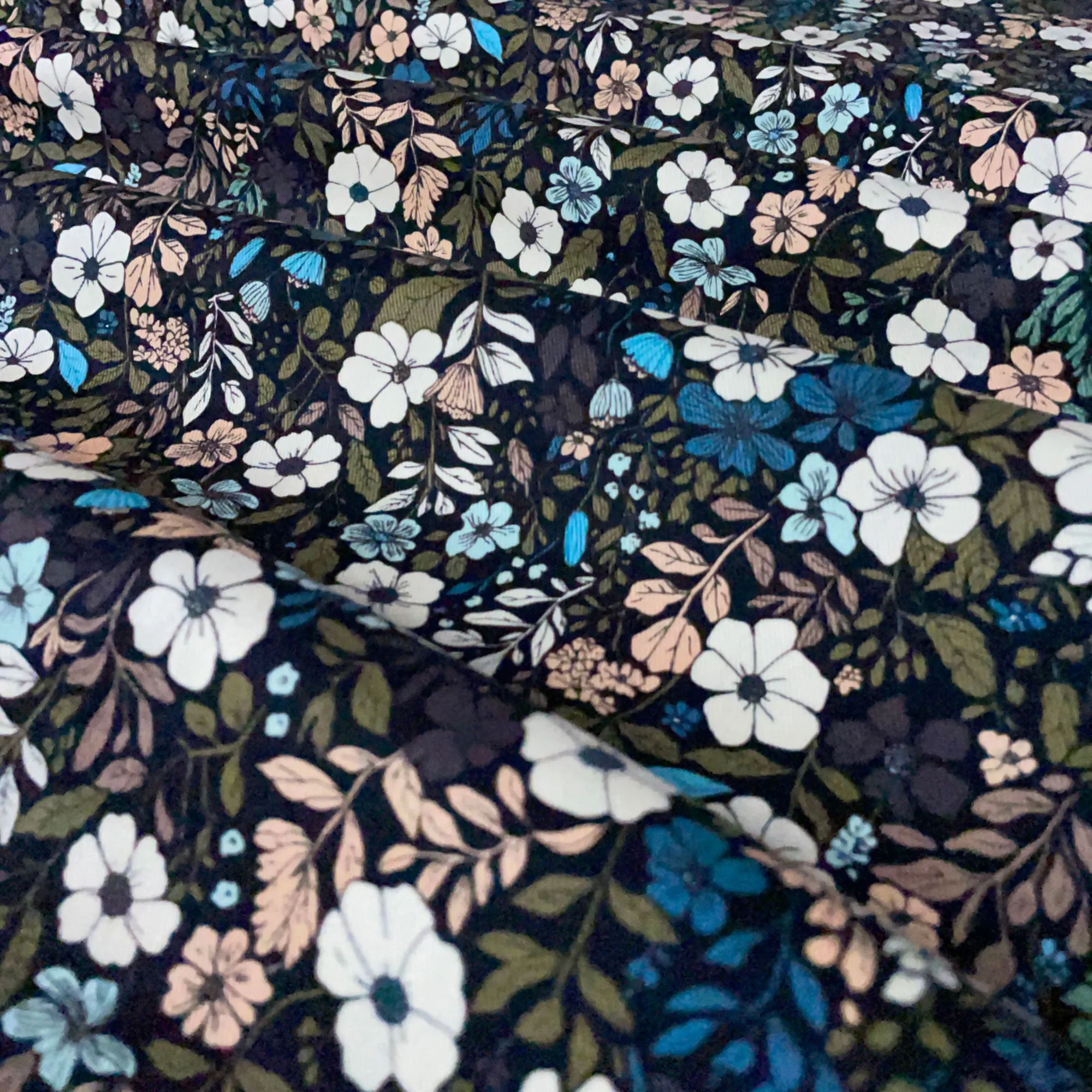 Cotton Gabardine Twill 9oz. in Flower Harvest