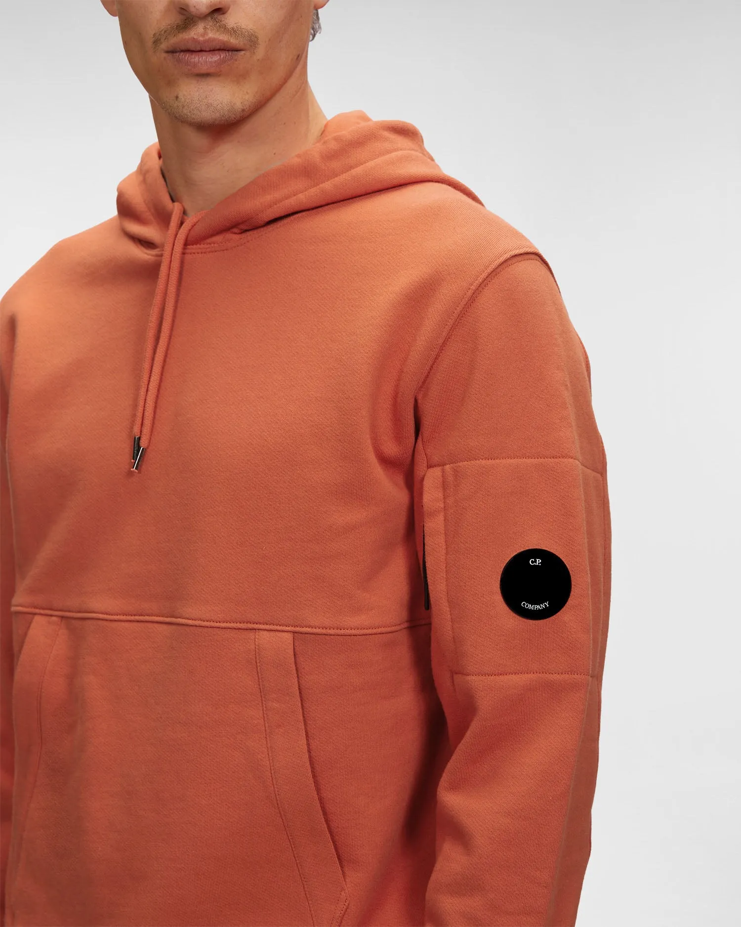 CP Company Pullover Hoodie Orange