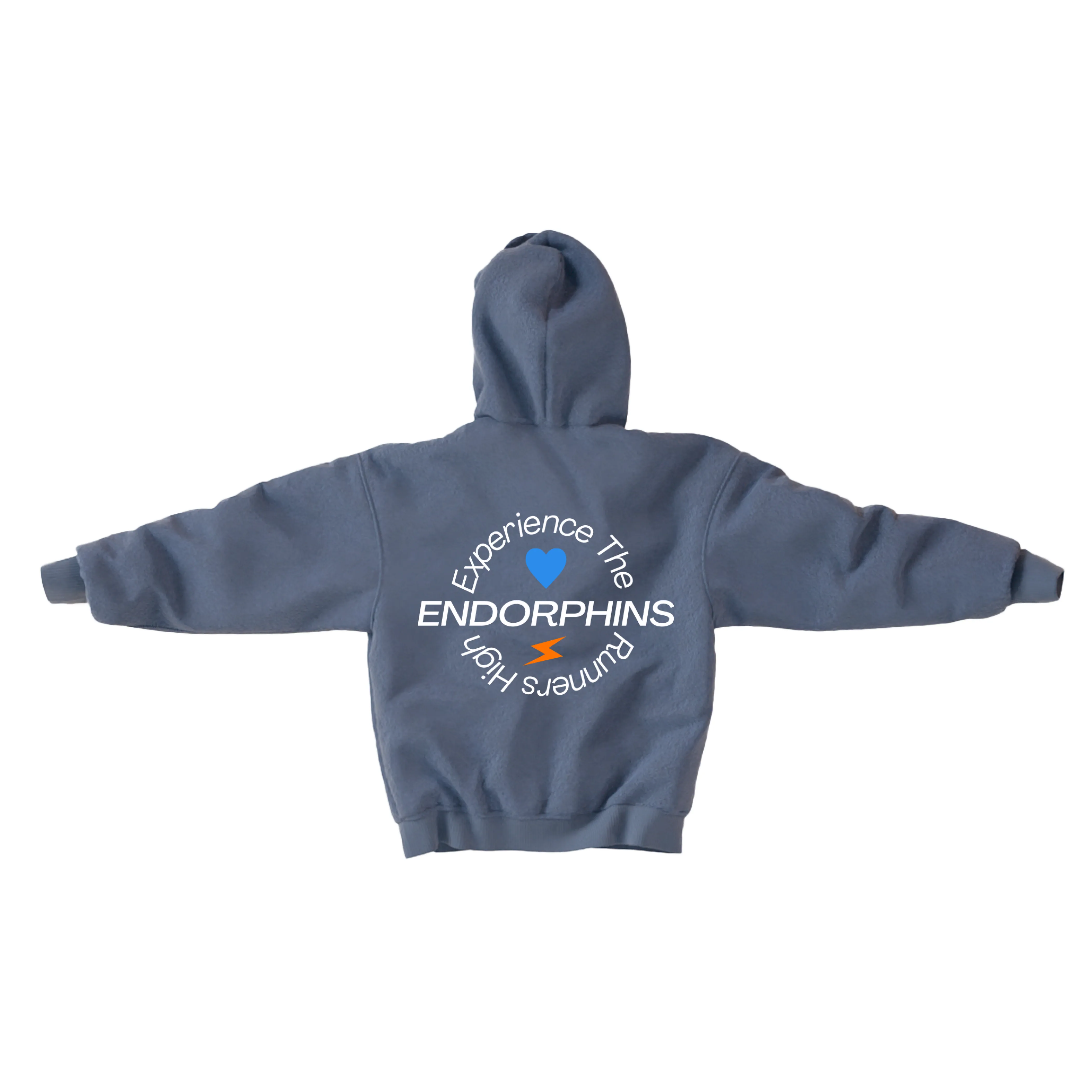 DROP 003 |  "EXPERIENCE THE RUNNERS HIGH" HOODIE | CLASSIC FRONT