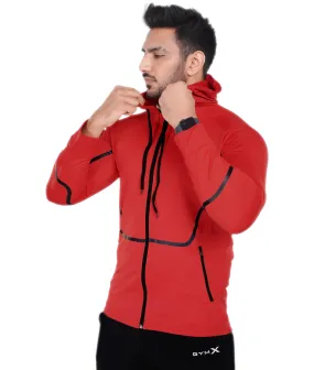 Emperor Red GymX Hoodie - Sale