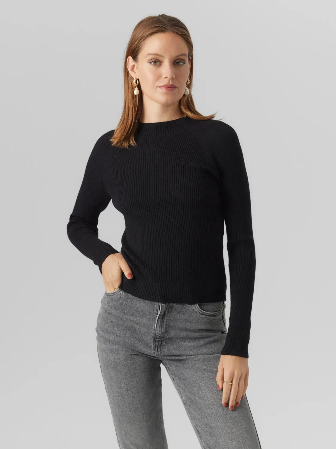 Evie High Neck Sweater