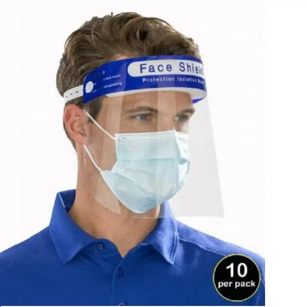 Face Splash Shield 10 Pack