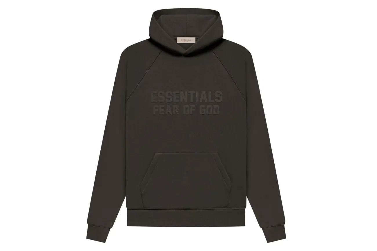 Fear of God Essentials Hoodie 'Off Black'