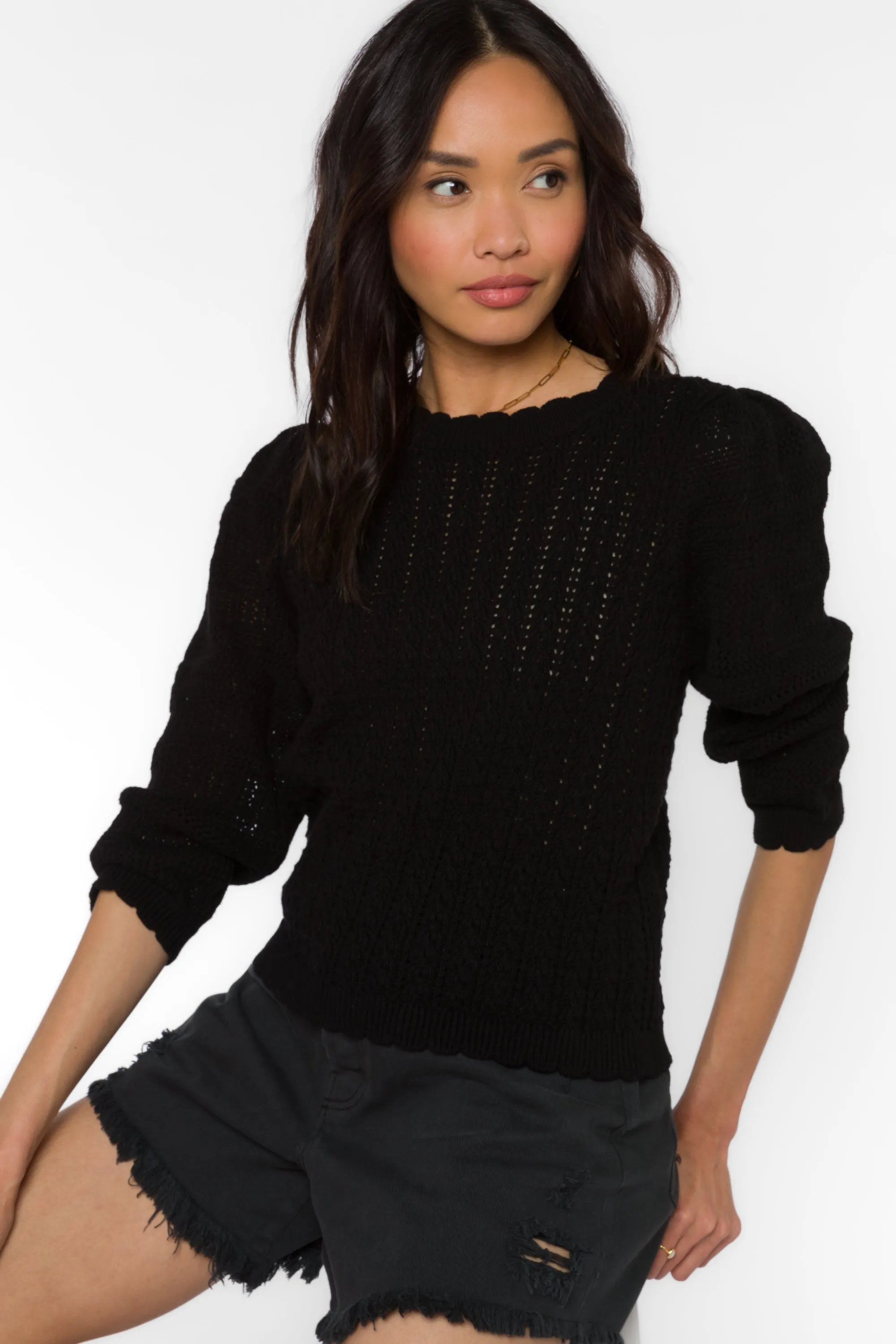 Gazelle Black Sweater