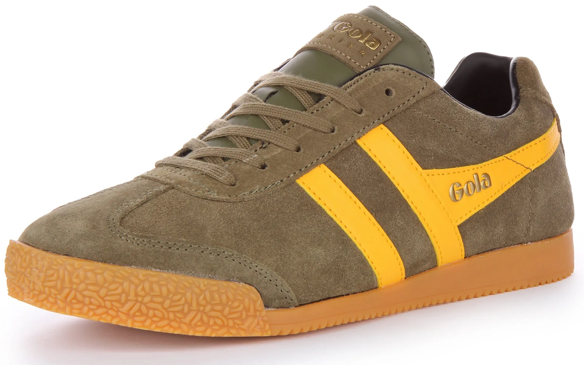 Gola Classics Harrier In Khaki Yellow For Men