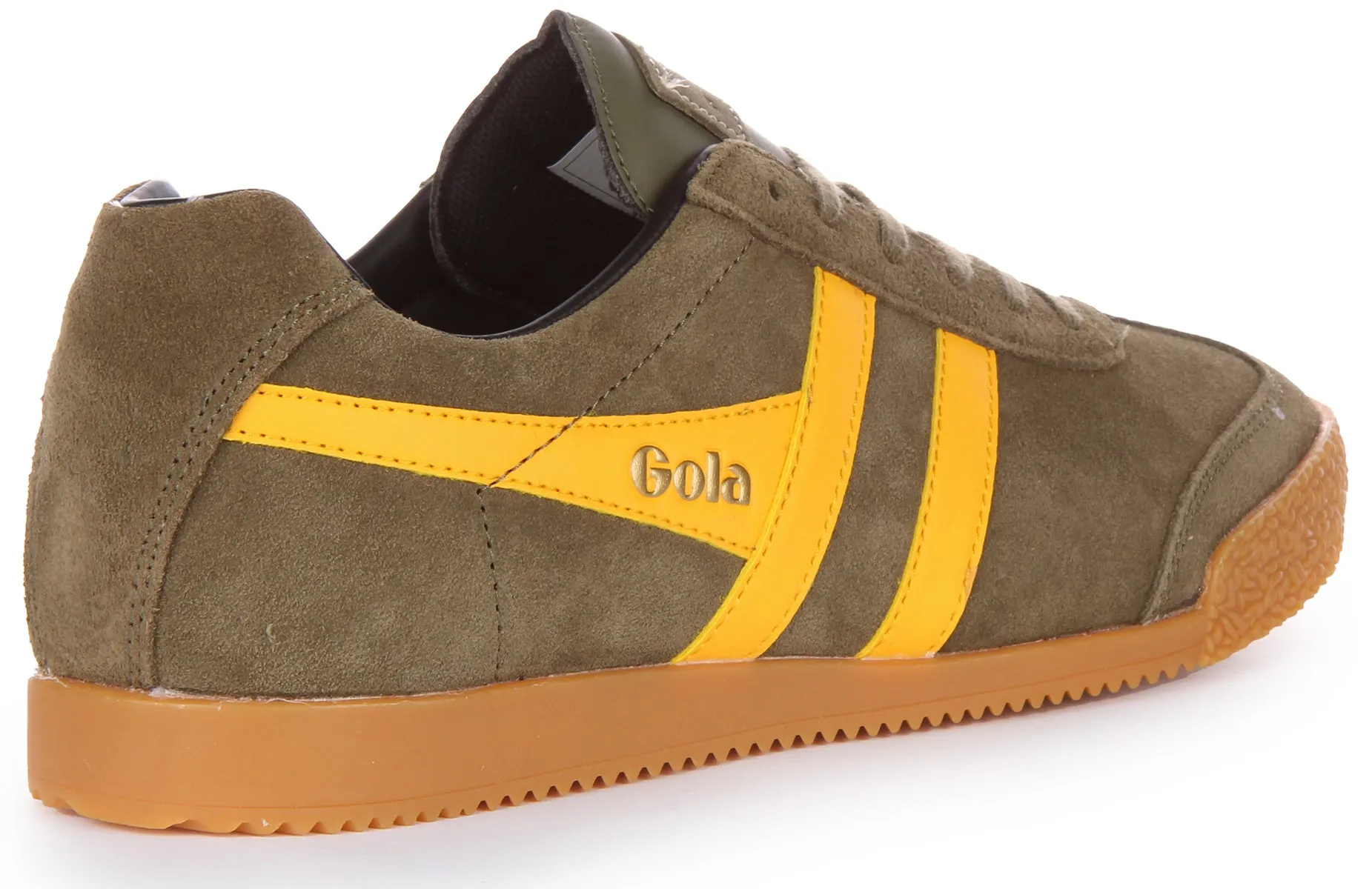 Gola Classics Harrier In Khaki Yellow For Men