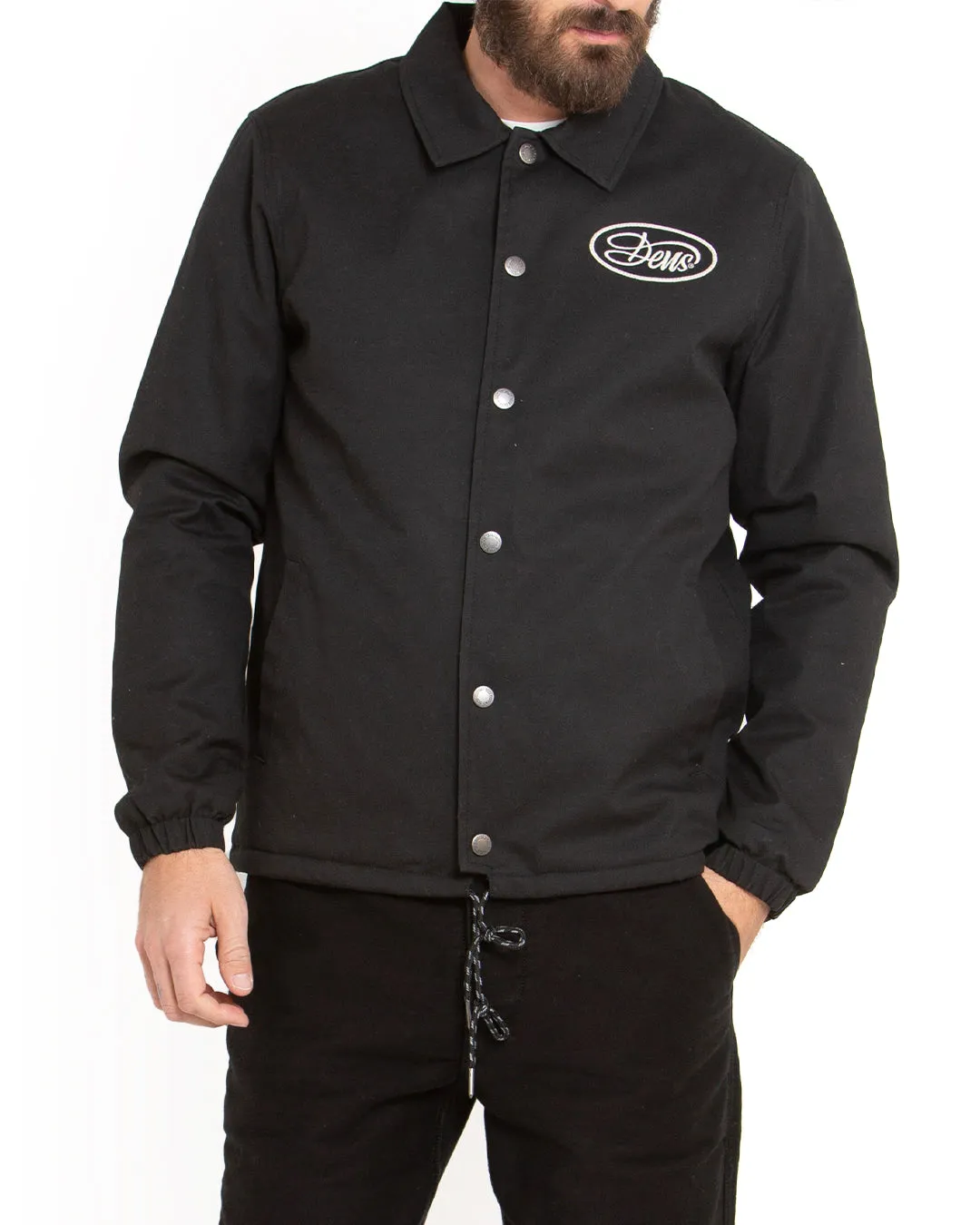 GULF COACH JACKET - BLACK