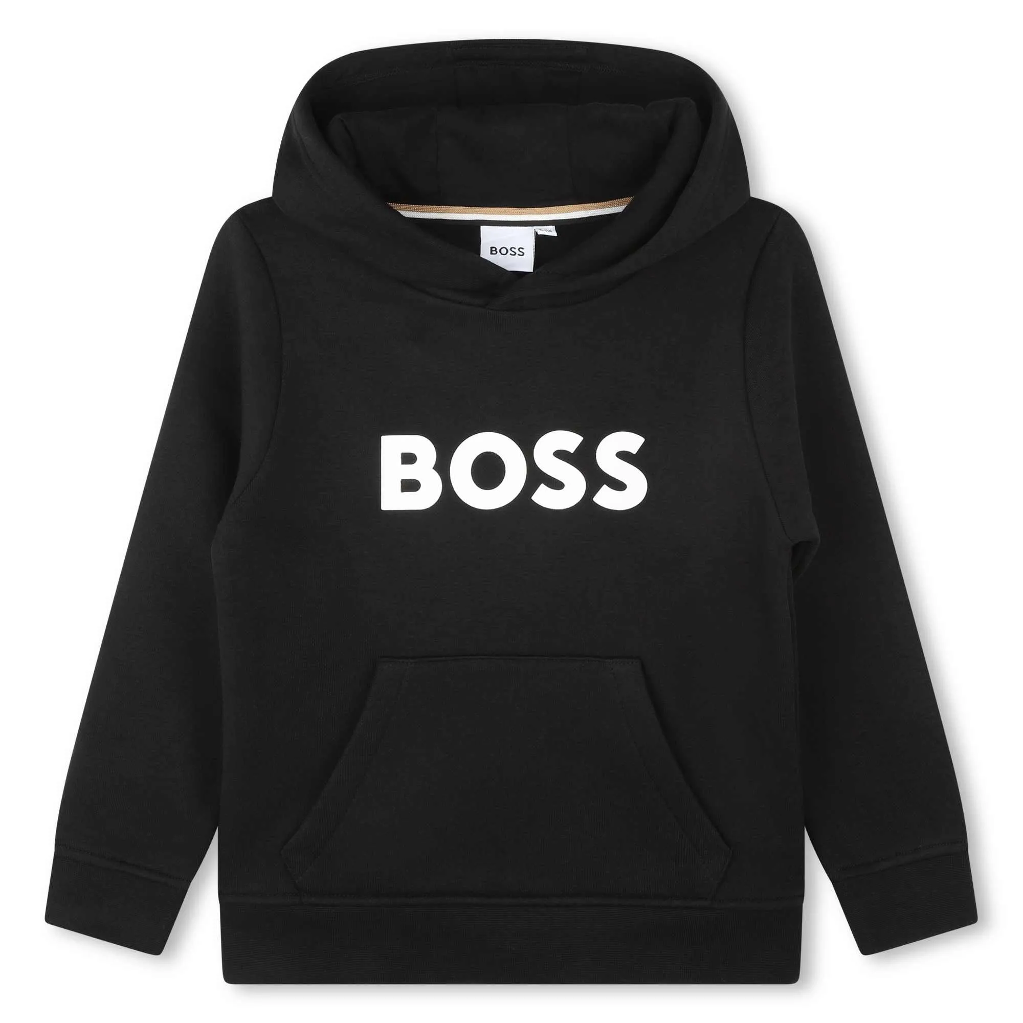 Hugo Boss Boys Black Hoodie_J25Q15-09B