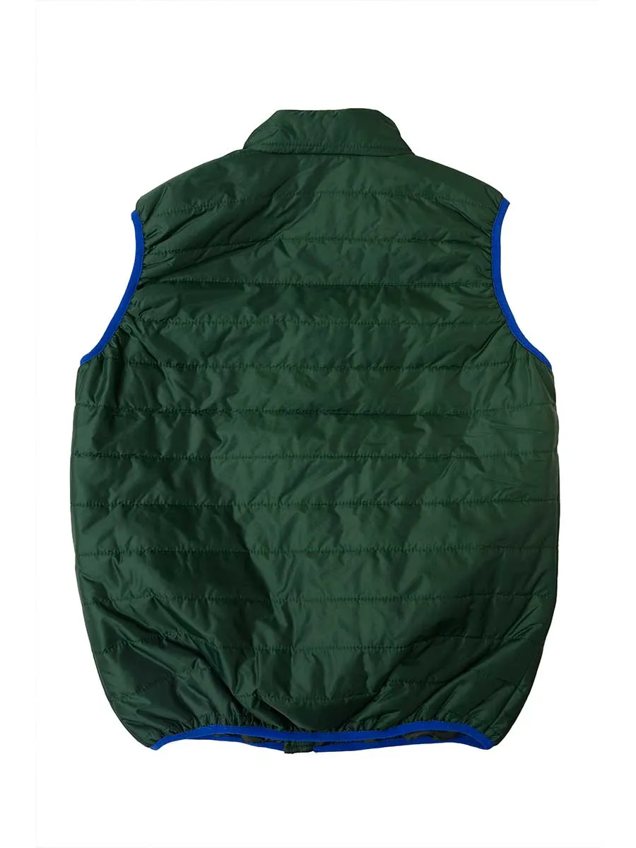 Kings Club Couture Vest Green Feather Shandur For Men KCJVFL08