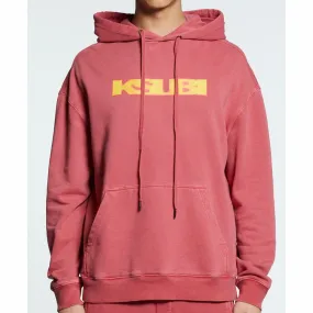 Ksubi Pixel Sign Biggie Sundown Hoodie (Red) MSP23FL014