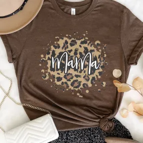 Leopard Splash Mama Tee