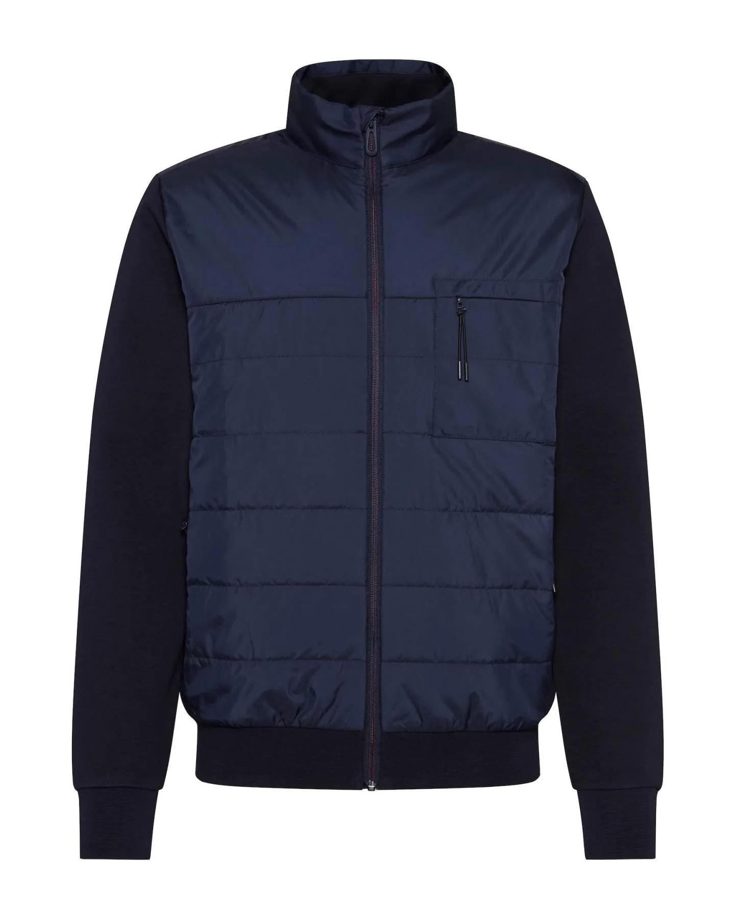 Long Sleeve Full Zip Knit 8750-35150 Navy