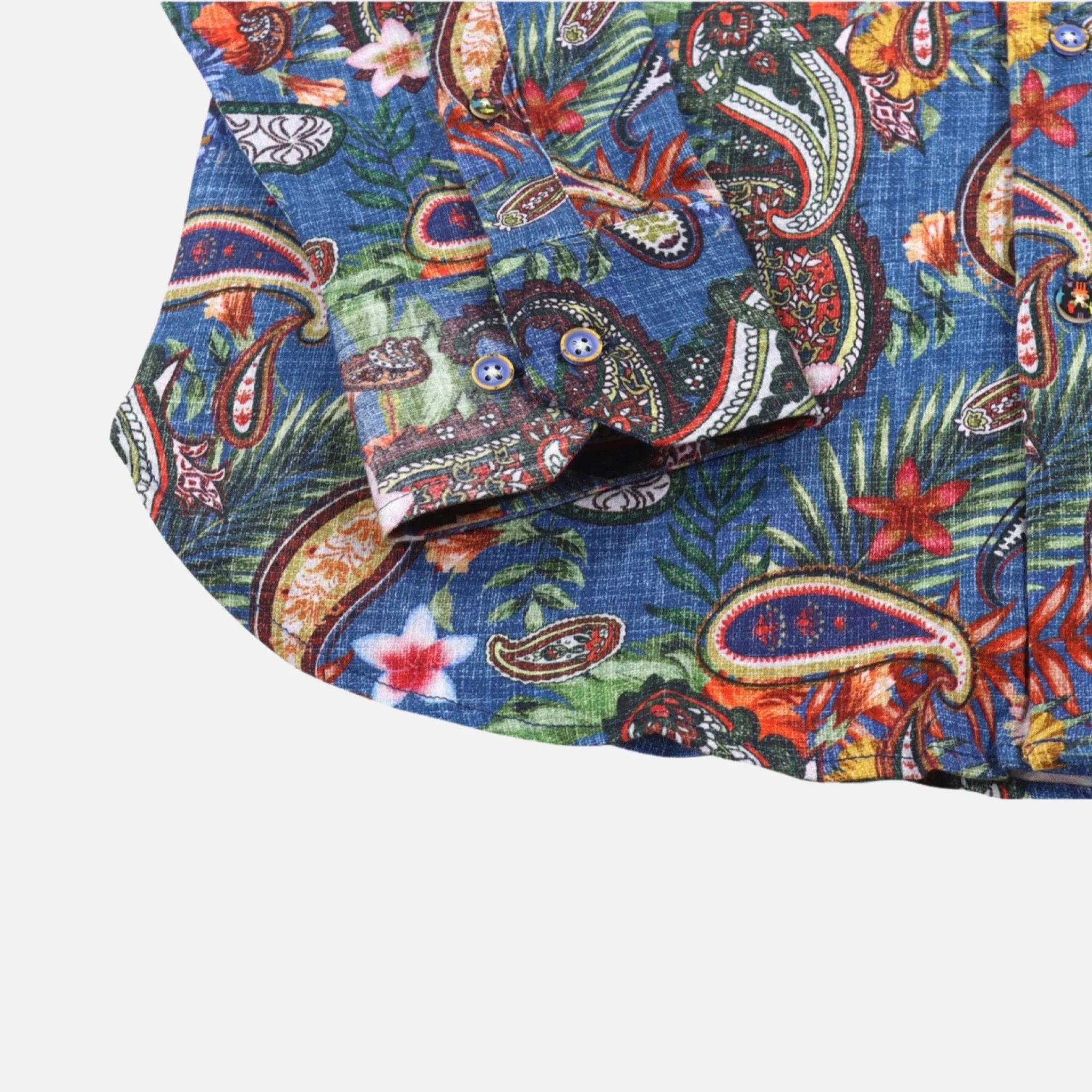 Luchiano Visconti Paisley Shirt For Men | 4877 Multi | Clearance