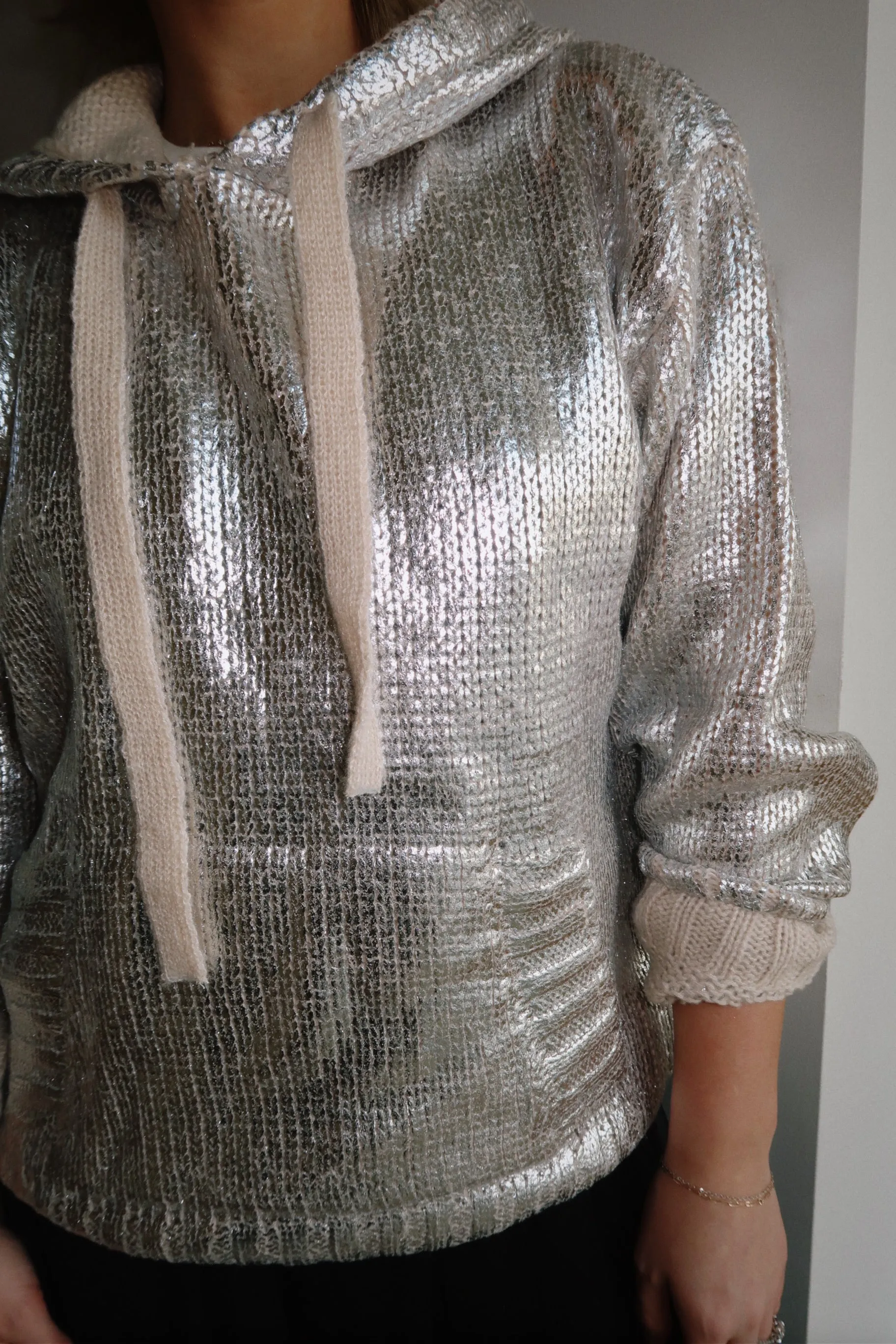 Marla Metallic Hoodie