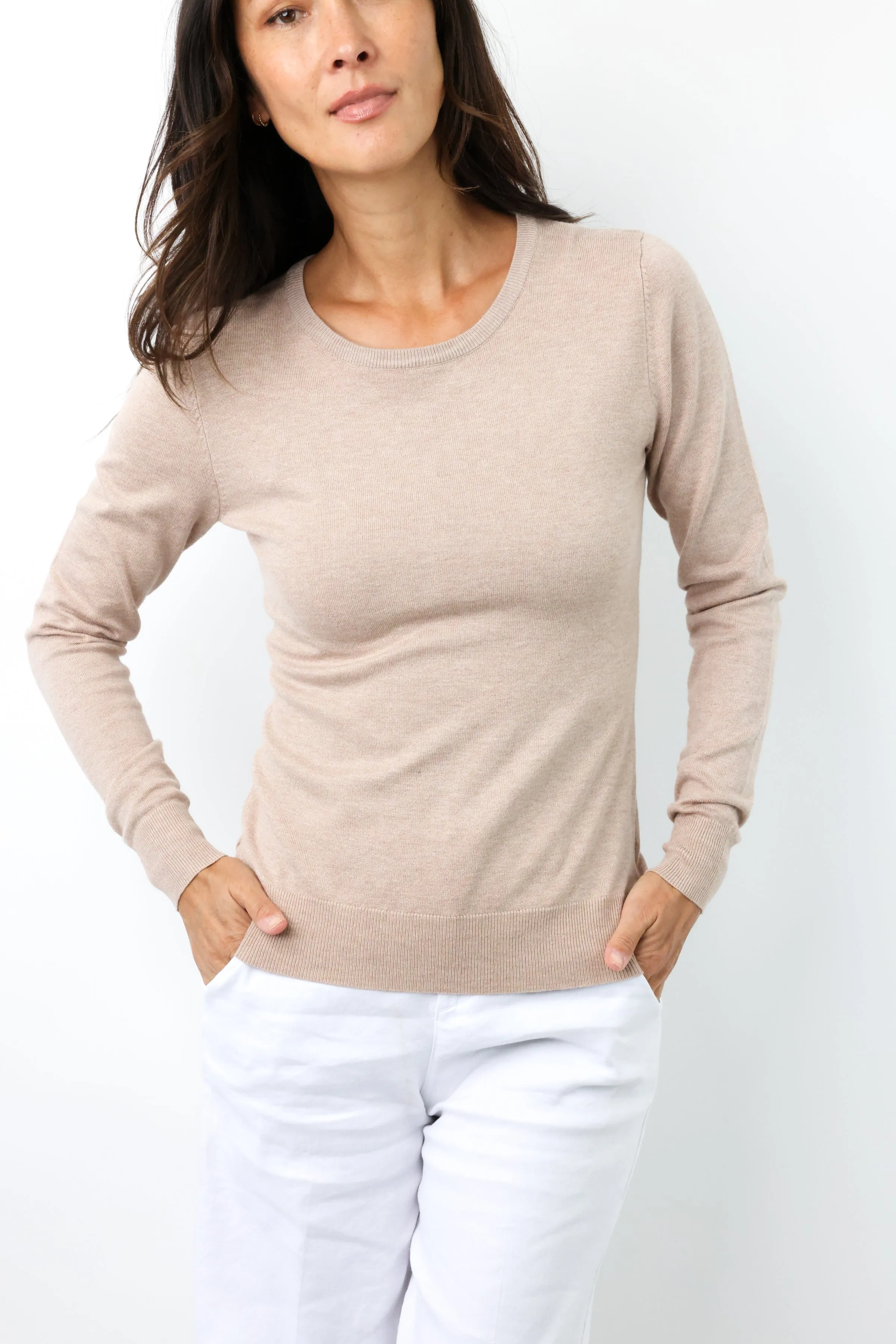 Megan Scoop Neck Sweater