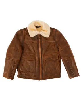 Men's Nappa Bomber Sheepskin Jacket