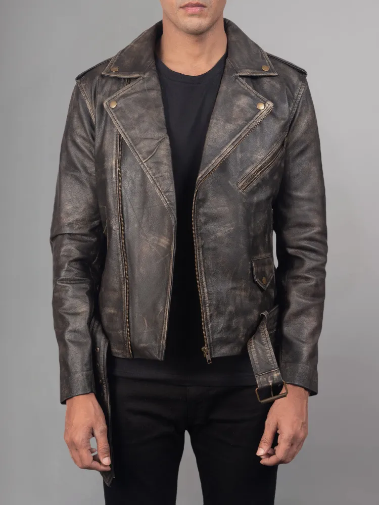 Negan The Walking Dead Black Leather Jacket