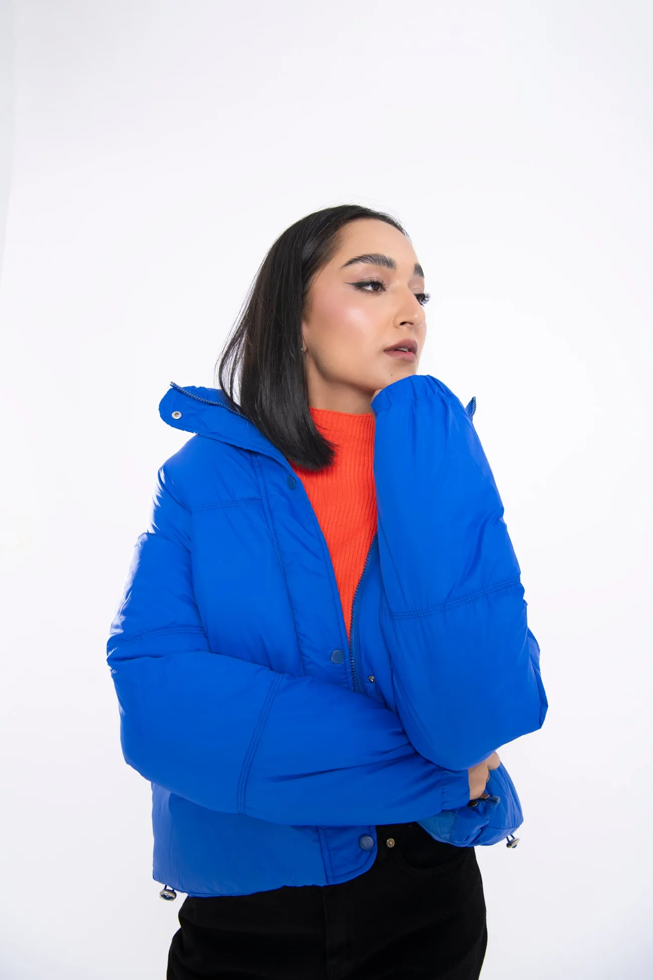 PUFFER JACKET WITH COLLAR