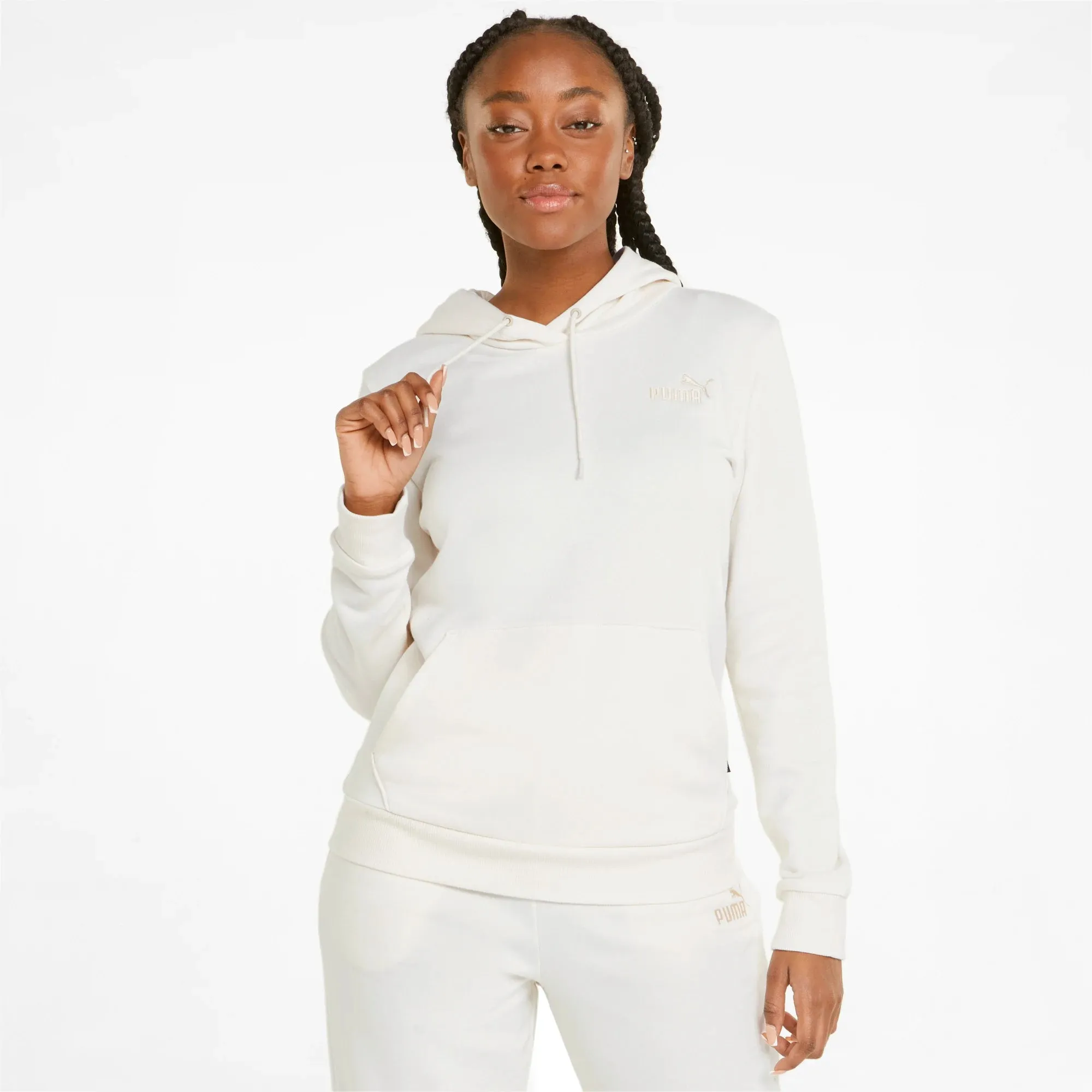 Puma Women's hoodie ESS  Embroidery FZ Hoodie TR 676113 99 no color