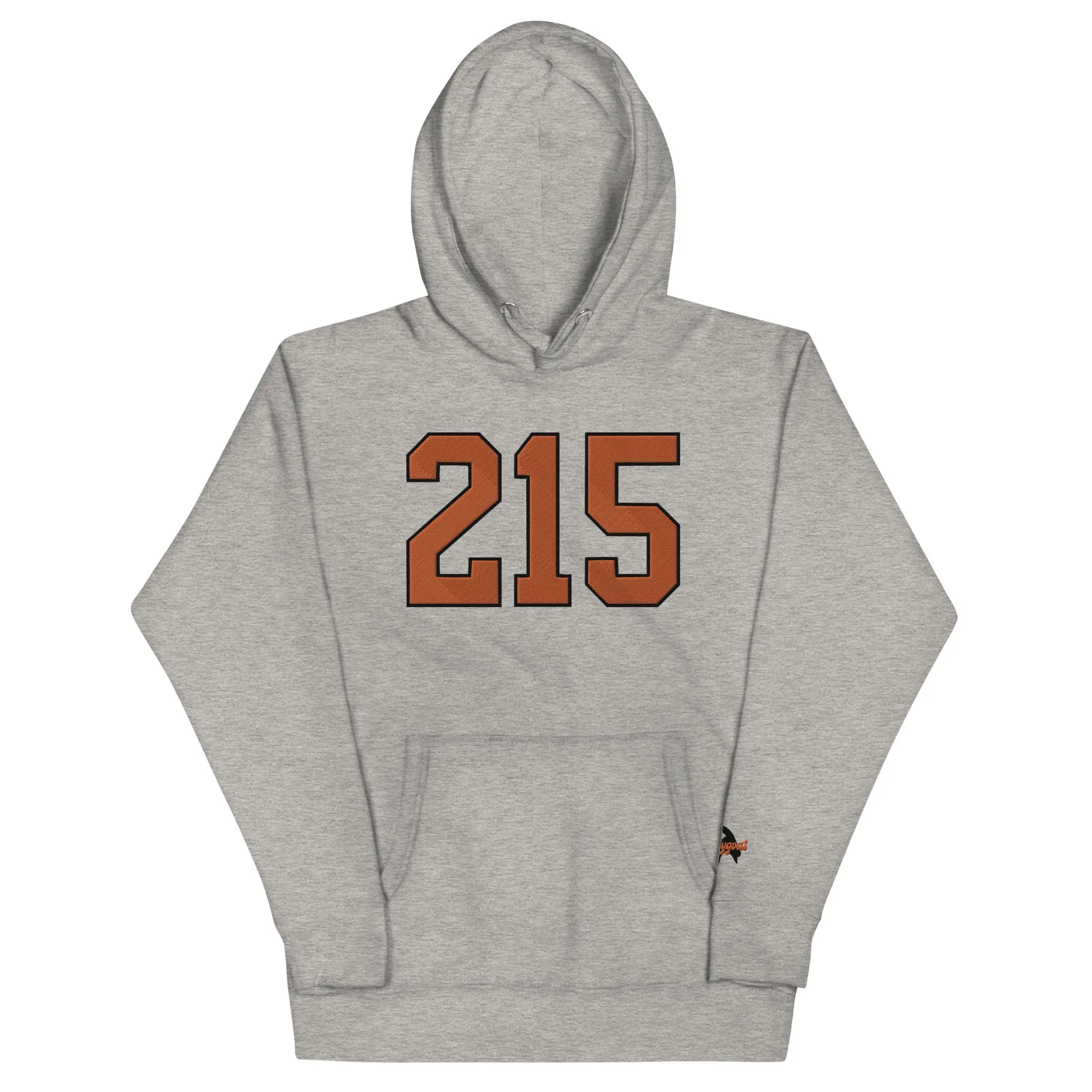 "215 Bully" Embroidered Hoodie