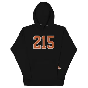 "215 Bully" Embroidered Hoodie