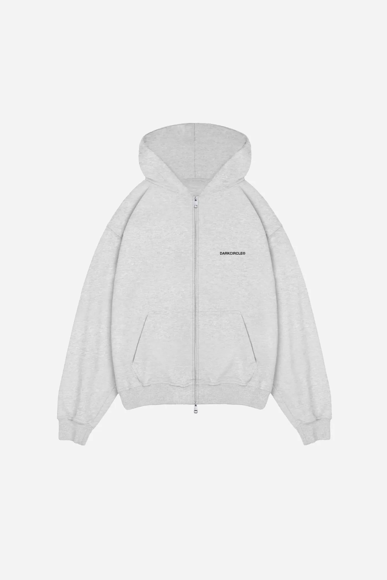 Registered Everyday Zip Up Hoodie - Grey