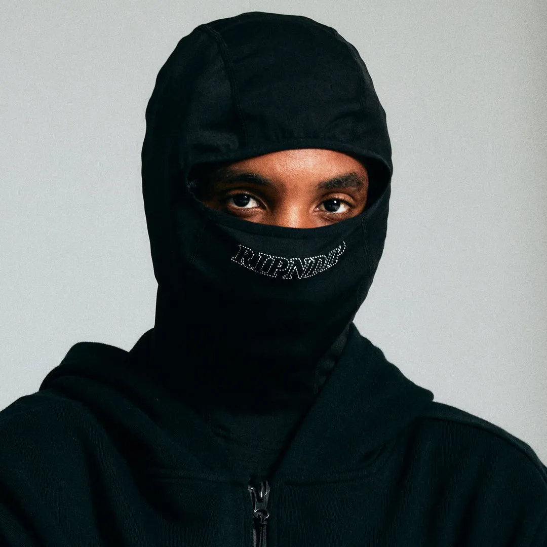 RIPNDIP FUCKIN FUCK BALACLAVA HOODIE-BLACK