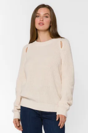 Roya Ivory Sweater