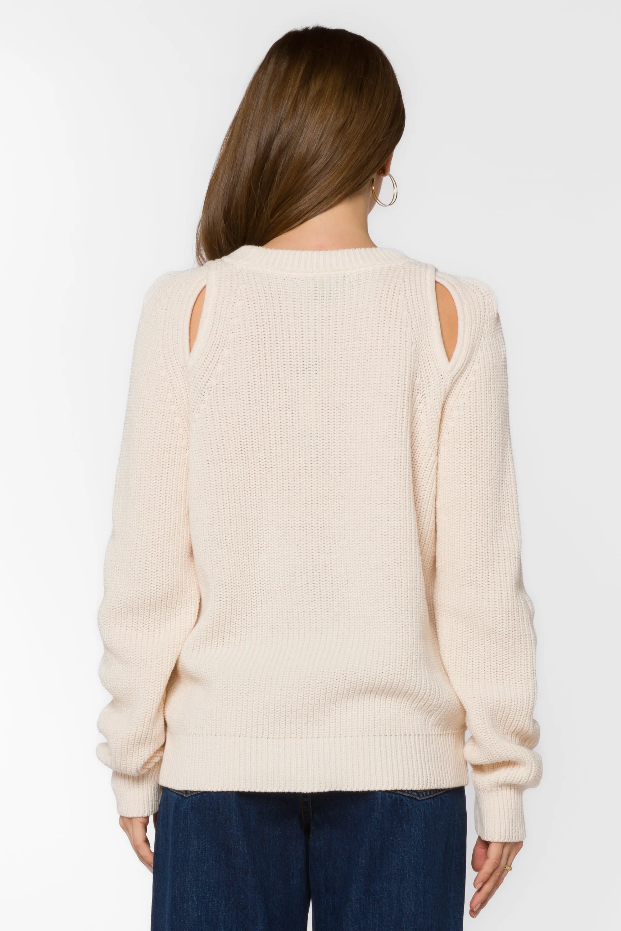 Roya Ivory Sweater