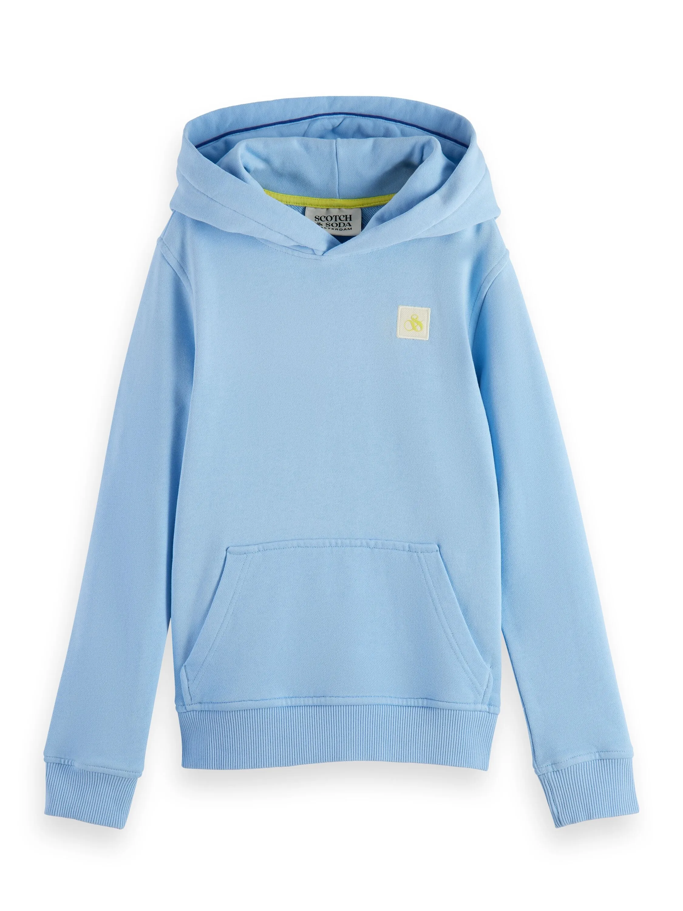 Scotch & Soda Boys Pale Blue Classic Hoodie_ 176037