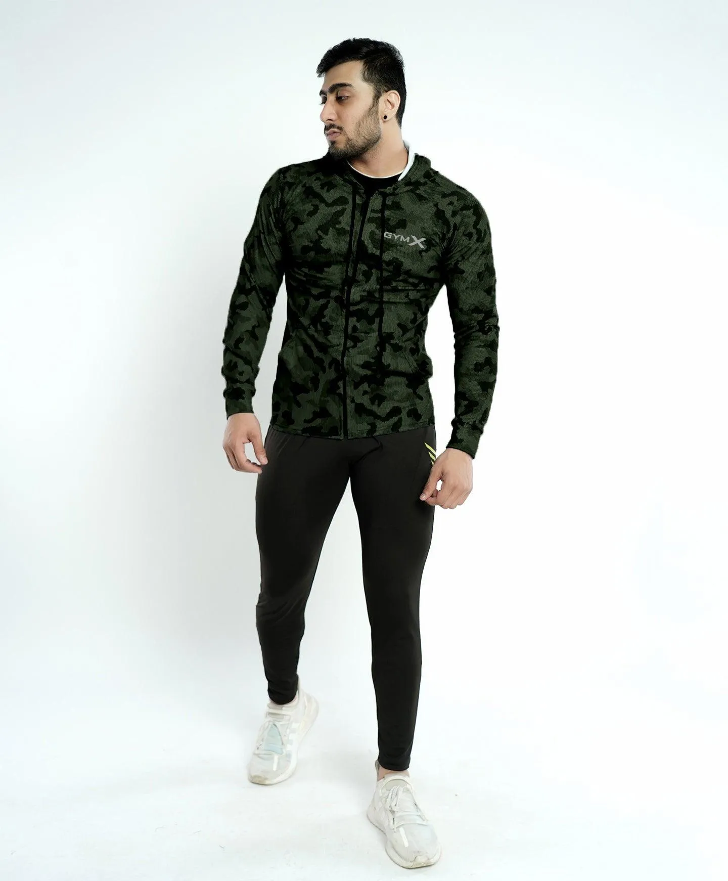 Stealth Green Camo Hoodie