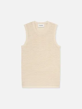 Sweater Tank -- Ecru